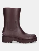 Calvin Klein Гумени ботуши MID RAINBOOT RUBBER в бордо YW0YW02004
