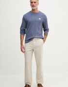 Calvin Klein Jeans блуза с дълги ръкави мъжка с памук синя LV040EM217