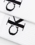 Calvin Klein Jeans чорапи дамски с памук 2 броя бели 701228811