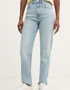 Calvin Klein Jeans дънки mom fit дамски сини LV047F670G