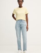 Calvin Klein Jeans дънки mom fit дамски сини LV047F670G