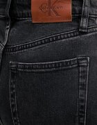 Calvin Klein Jeans дънки straight дамски черни LV047F708G
