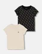 Calvin Klein Jeans Детска памучна тениска (2 броя)