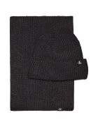 Calvin Klein Jeans Детска шапка и шал в черно IU0IU00638