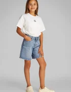 Calvin Klein Jeans Детски дънков къс панталон