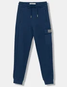 Calvin Klein Jeans Детски памучен спортен панталон TERRY
