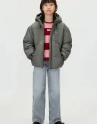 Calvin Klein Jeans Детско яке в сиво IG0IG02056