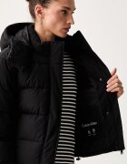 Calvin Klein Jeans капитонирано яке дамско черно LV047H504G