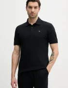 Calvin Klein Jeans Памучна тениска с яка