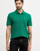 Calvin Klein Jeans Памучна тениска с яка