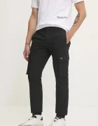 Calvin Klein Jeans Панталон в черно с кройка по тялото J30J327614