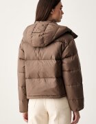 Calvin Klein Jeans пухено яке дамско кафяво LV047H500G