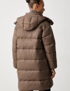 Calvin Klein Jeans пухено яке дамско кафяво LV047H502G