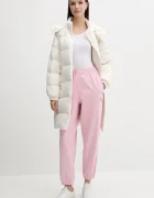 Calvin Klein Jeans спортен панталон дамски с памук розов с висока талия LV047B235G