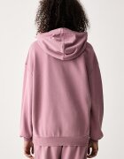 Calvin Klein Jeans суичър с качулка дамски с памук розов LV047H223G