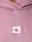 Calvin Klein Jeans суичър с качулка дамски с памук розов LV047H223G