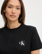 Calvin Klein Jeans тениска дамска от памук 2 броя черна LV047C905G