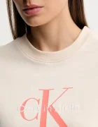 Calvin Klein Jeans тениска дамска от памук бежова LV047B865G