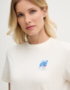 Calvin Klein Jeans тениска дамски от памук бежова LV047G802G