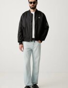Calvin Klein Jeans яке бомбър мъжко черно LV04RG505G