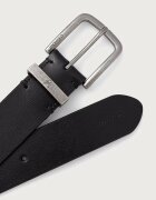 Calvin Klein колан мъжки от кожа черен LV04D7128G