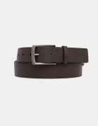 Calvin Klein колан мъжки от кожа кафяв LV04D7095G