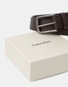 Calvin Klein колан мъжки от кожа кафяв LV04D7095G