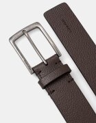 Calvin Klein колан мъжки от кожа кафяв LV04D7095G