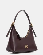 Calvin Klein Кожена чанта в лилаво LV04F3263G
