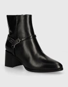 Calvin Klein Кожени боти ANKLE BOOT 55 W/HW LTH