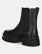 Calvin Klein Кожени боти челси LUGGED CHELSEA BOOT HIGH LTH мъжки в черно YM0YM01334