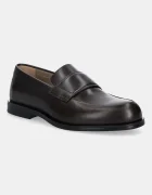 Calvin Klein Кожени мокасини ESS RUBBER BAND LOAFER LTH
