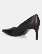 Calvin Klein Кожени обувки с тънък ток ESS STILETTO 70 в бордо HW0HW02607