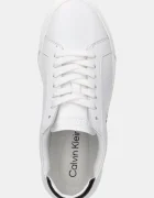 Calvin Klein Маратонки BASKET LACE UP LTH ML в бяло YW0YW01945