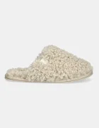 Calvin Klein Пантофи CLOSE SLIPPER FUR в бежово YW0YW01975