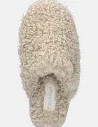 Calvin Klein Пантофи CLOSE SLIPPER FUR в бежово YW0YW01975