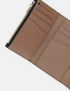Calvin Klein портфейл дамски от имитация на кожа черен LV04F1117G