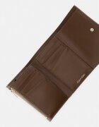 Calvin Klein портфейл RFID дамски бежов LV04F1118G
