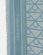 Calvin Klein шал тип кърпа дамски с модал тюркоазен LV04F8080G