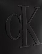 Calvin Klein шопинг чанта дамска от имитация на кожа черна LV04F3562G