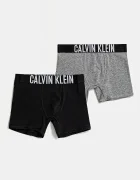 Calvin Klein Underwear Детски боксерки (2 чифта) в черно B70B700512