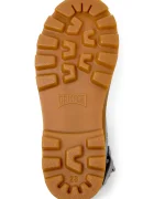 Camper обувки зимни обувки за деца от кожа Brutus Kids сребърни K900179