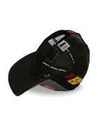Capslab шапка trucker от памучна материя x back to the future сива CL/BTF2/1/PCT/BTF