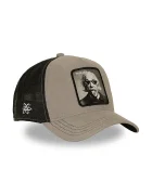 Capslab шапка trucker от памучна материя x Einstein сива CL/ART1/1/PCT/THUG