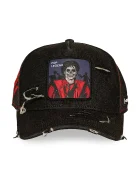 Capslab шапка trucker от памучна материя x Michael Jackson черна CL/STA1/1/PCT/POP