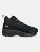 CAT Footwear Кожени маратонки INTRUDER MID WP мъжки в черно P726385