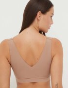 Chantelle Сутиен в кафяво с изчистен дизайн
