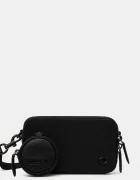 Coach Кожена чанта през рамо Charter Slim Crossbody в черно