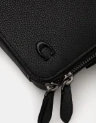 Coach Кожена чанта през рамо Charter Slim Crossbody в черно