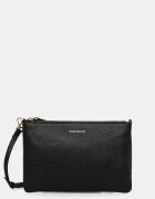 Coccinelle чанта crossbody дамска от кожа BEST CROSSBODY черна E5.MMA.55.F5.01